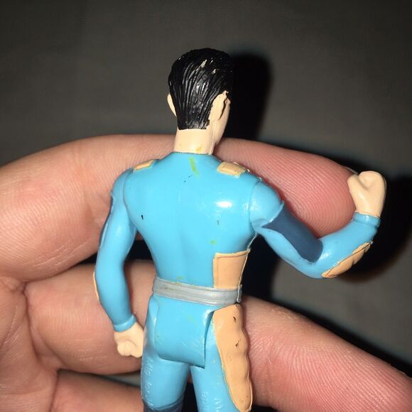 FF Toy Jack in the Box Max Steel 2001 Kids Meal Action Figure Used Good Shape - Picture 8 of 8